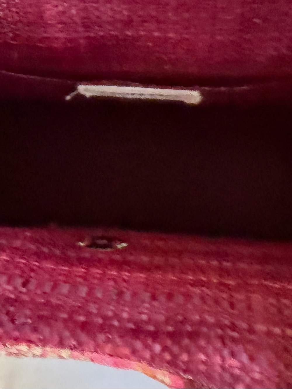 Boutique Kessie Kim WovenPatchwork w/D Shaped Wood Handle Leather Closure Bag - Picture 5 of 5